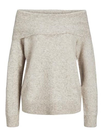 JJXX Jxminka Off Shoulder Knit örgü elbise Kadın