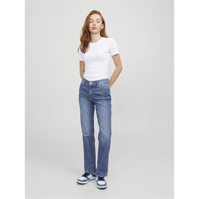 JJXX Jxnice Sl-straight Ank Mw C8091 Dnm Sn Kot pantolon Kadın