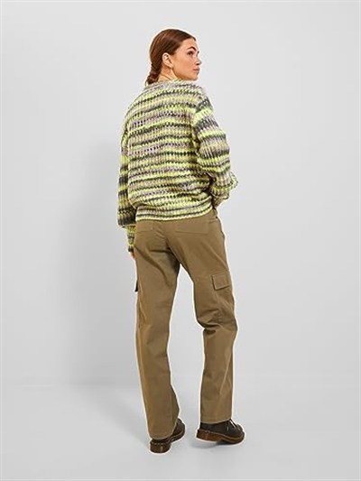 JJXX JXSIMONE SPACE DYE CREW NECK KNIT SN Triko Kadın