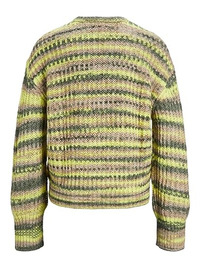 JJXX JXSIMONE SPACE DYE CREW NECK KNIT SN Triko Kadın