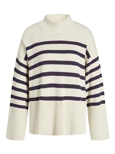 Jjxx Kadın Yüksek Yaka Triko Uzun Kollu Jjxx Jxsia High Neck Knit