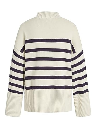 Jjxx Kadın Yüksek Yaka Triko Uzun Kollu Jjxx Jxsia High Neck Knit