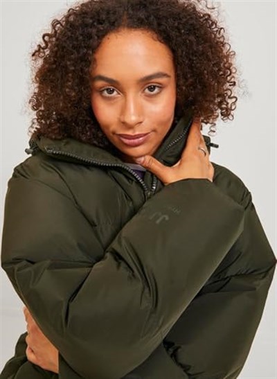 JJXX Koyu Yeşil Mont JXMISTY DOWN BLEND PUFFER JACKET OT, 5003072043