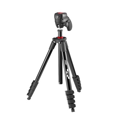 JOBY Tripod - Compact Action, Siyah - Seçenekler: Kompakt aksiyon, Kompakt Gelişmiş Kit, Kompakt Işık Kiti...
