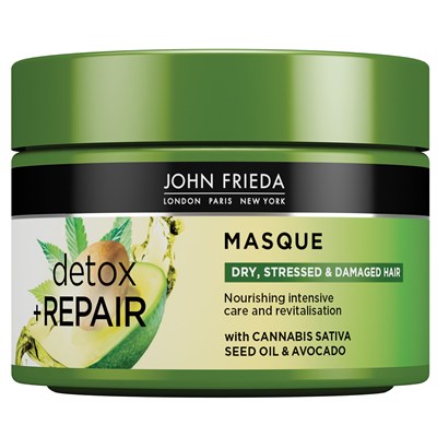 John Frieda Detoks Etkili Onarıcı ve Besleyici Bakım Maskesi (250 ml)