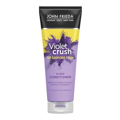 John Frieda Violet Crush Sarı Saçlara Özel Menekşe Özlü Mor Saç Bakım Kremi 250 ml - Seçenekler: 250 ml (Pack of 1), 250 ml (Pack of 1) (3 paketi)