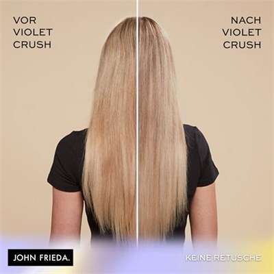 John Frieda Violet Crush Sarı Saçlara Özel Menekşe Özlü Mor Saç Bakım Kremi 250 ml - Seçenekler: 250 ml (Pack of 1), 250 ml (Pack of 1) (3 paketi)