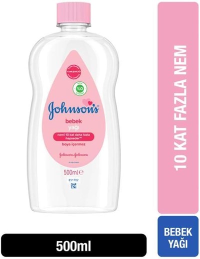 Johnsons Baby Bebek Yağı 500 Ml