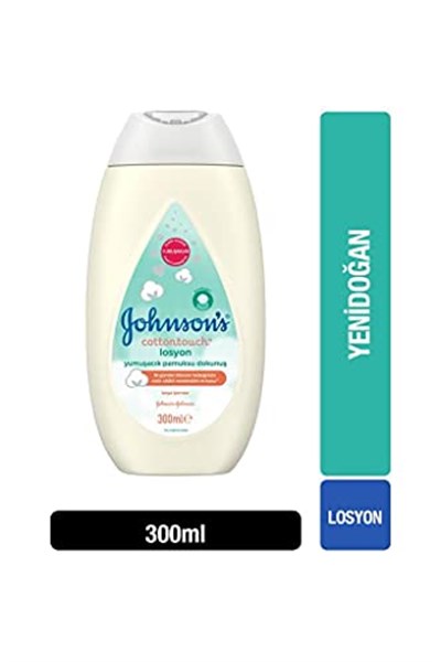Johnsons Baby Cotton Touch Yenidoğan Bebek Losyonu (1 x 300 ml)