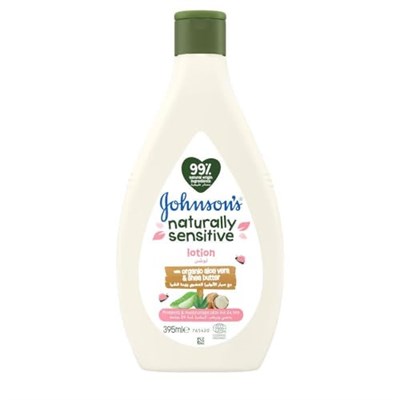Johnsons Baby Naturally Sensitive Losyon 395ml