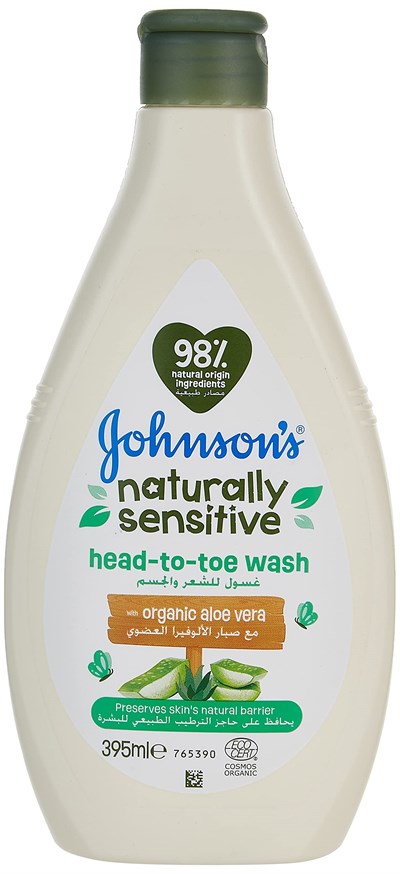 Johnsons Baby Naturals Vücut Şampuanı 395ml