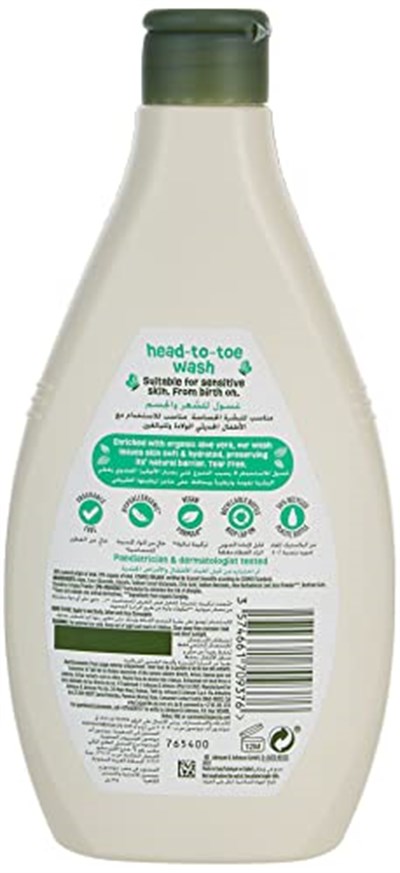 Johnsons Baby Naturals Vücut Şampuanı 395ml