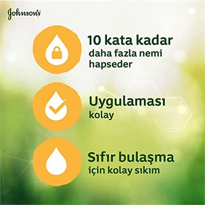 Johnsons Baby Nemlendirici Jel Yağ, Taze Çiçek Kokulu, Dermatolojik Olarak Test Edilmiş Nemlendirici Jel, 200 ml