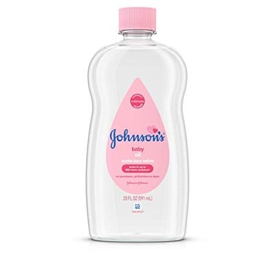 Johnsons Bebek Yağı, Nem Kaybını Önlemek için Saf Mineral Yağı, Orijinal 20 fl. oz