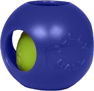Jolly Pets JOLL040B köpek oyuncağı - Teaser topu, 10 cm, mavi - Seçenekler: Large / X-Large, Large / X-Large (3 paketi)