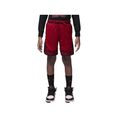 Jordan Dri-FIT Sport Little Kids Diamond Şort (Gym Red, 85D313-R78)