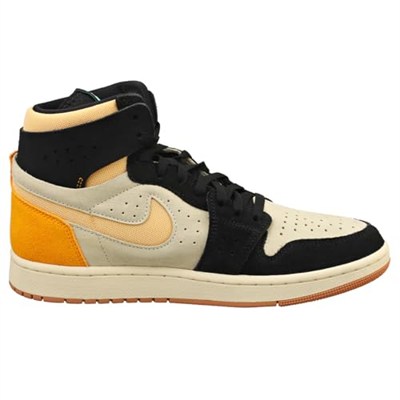 Jordan Erkek Air 1 Zoom CMFT 2 Muslin/Gök Altın Siyah (DV1307 100), Muslin/Gök Altın Siyah, 12