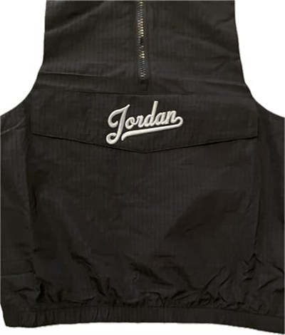 Jordan M J Flt Mvp Hbr Jkt Çocuk Rüzgarlık Siyah 8-10 YAŞ