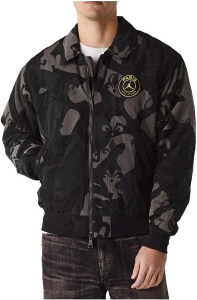 Jordan M J Psg Jkt Mont Siyah 8-10 YAŞ