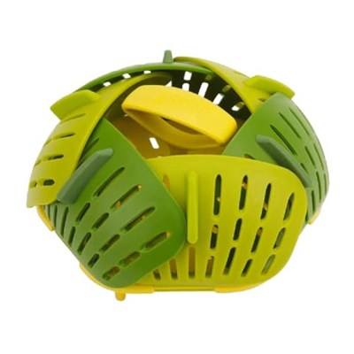 Joseph Joseph 45030 Bloom Katlanır Buharda Pişirme Sepeti, Yeşil