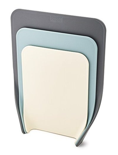 Joseph Joseph 60122 Nest Chop 3’Lü Kesme Tahtası Seti, Plastik, 5,7 X 25,5 X 34,3 Cm