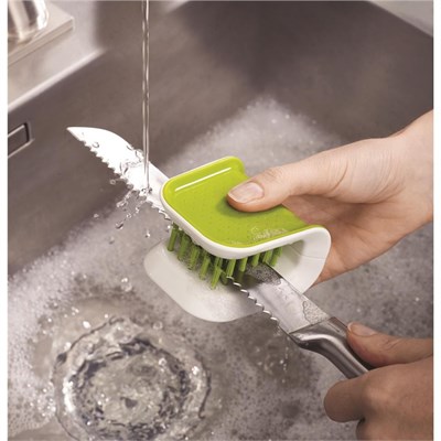 Joseph Joseph Bladebrush™ Bıçak Temizleme Fırçası - Yeşil