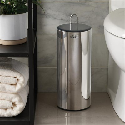 Joseph Joseph Easystore Luxe Paslanmaz Çelik Gizli Tuvalet Kağıtlığı