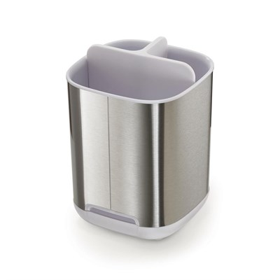 Joseph Joseph Easystore™ Steel Diş Fırçalık Beyaz/gri