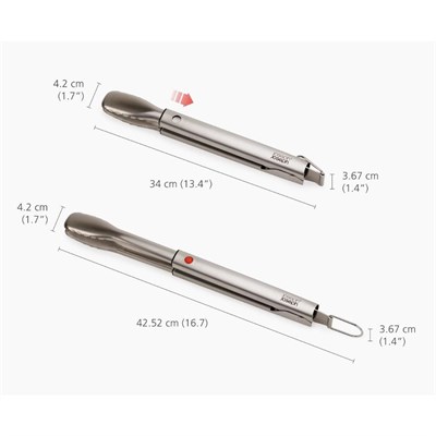 Joseph Joseph Grillout 2 Li Paslanmaz Çelik Barbekü Spatulası Ve Maşa Seti