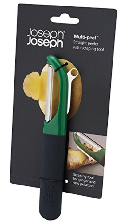 Joseph Joseph Multi-Peel Sparschaeler Düz Bıçağı İle, Yeşil