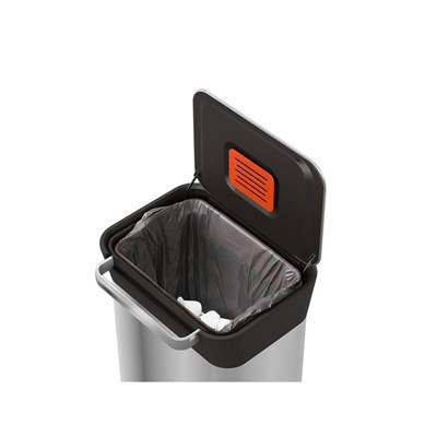 Joseph Joseph Titan Çöp Kovası 30 Litre Paslanmaz Çelik