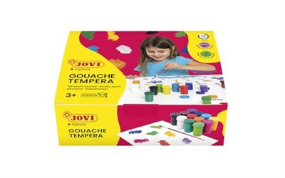 Jovi kalem kutusu Temperafarben, 12 x 15 ml, renkli çeşitli (521)