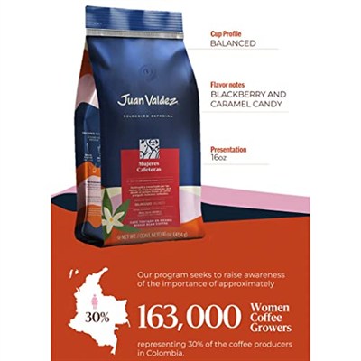Juan Valdez Women Coffee Growers Çekirdek Kahve, 454g