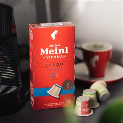 Julius Meinl Lungo Classico Kapsül Kahve - 1 paket 10 Adet Biodegradable