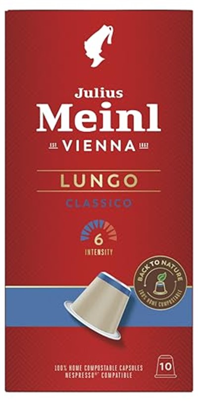Julius Meinl Lungo Kapsül Kahve 100 Adet Biodegradable