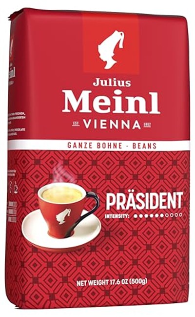 Julius Meinl President Çekirdek Kahve, Orta Kavrulmuş, Classic Aromalı, 500 g
