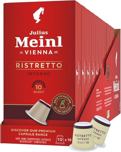 Julius Meinl Ristretto İntenso Kapsül Kahve 100 Adet Biodegradable