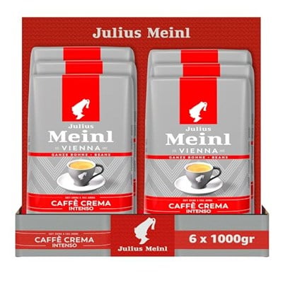Julius Meinl Trend Collection Caffè Crema Intenso Kahve 1 kg, 6 Adet