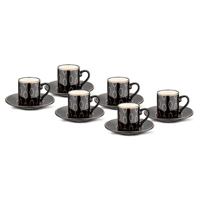 Jumbo Brume 6 Kişilik Kahve Fincan Takımı