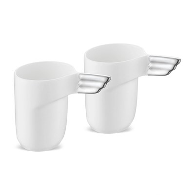 Jumbo Goddess 2 Kişilik Espresso Fincan Seti Platin
