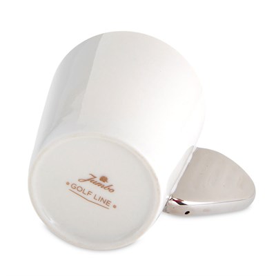 Jumbo Golf Line Club Parlak Beyaz Mug