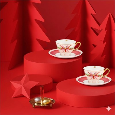 Jumbo Magic 100 2li Kahve Fincan Takımı