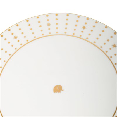 Jumbo Navy Gold Ayaklı Kek Standı 25 cm