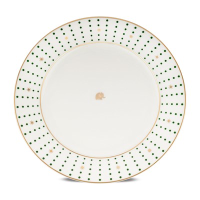 Jumbo Navy Yeşil 6lı Pasta Tabağı