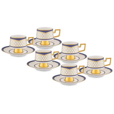 Jumbo Raven 6 Kişilik Kahve Fincan Takımı