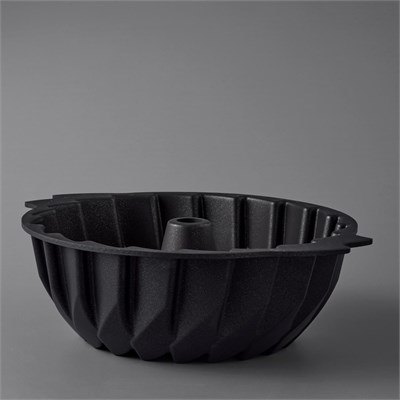 Jumbo Shark Swiss Black Yuvarlak Kek Kalıbı