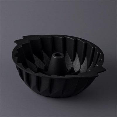 Jumbo Shark Swiss Black Yuvarlak Kek Kalıbı