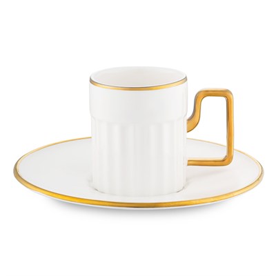 Jumbo Sorin-100 Gold 6 Kişilik Kahve Fincan Takımı