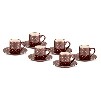 Jumbo Stellar 6 Kişilik Kahve Fincan Takımı