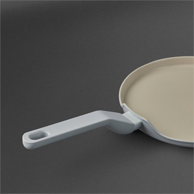 Jumbo Swiss Crystal Light Grey Krep Tavası 25 cm